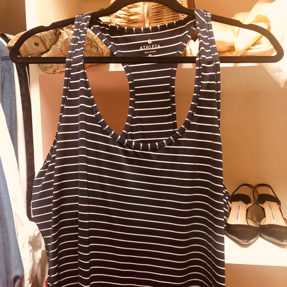Athleta navy workout tank
